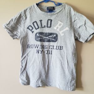 Polo gray and black shirt